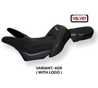 Rivestimento sella Odessa Velvet Grigio GR TPZ +Lg YAMAHA V-MAX 1700 2008 2017