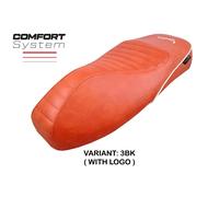 Rivestimento sella Panarea Mattone BK + logo Tpz comp VESPA GTS 125 2009 2026 DH