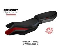 Rivestimento sella Puma Rosso-Grigio + logo Tpz comp BMW R 1250 R 2019 2026