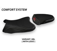 Rivestimento sella Sapes Comfort Sys Nero BL TPZ +Lg SUZUKI GSX R 750 2006 2007