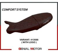 Rivestimento sella Sivas comf system+logo Marrone T.I. BMW R1200 NINET 2014>2023