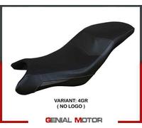 Tappezzeria Italia Rivestimento sella compatibile BMW G 310 GS (17-23) modello Thiva NO LOGO 4GR (grigio)
