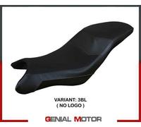Tappezzeria Italia Rivestimento sella compatibile BMW G 310 GS (17-23) modello Thiva NO LOGO 3BL (nero)