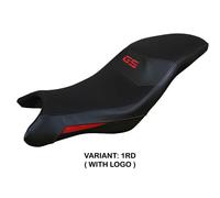 Rivestimento sella Thiva Rosso RD + logo TPZ Italia per BMW G 310 GS 2017 > 2026