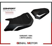 Rivestimento Sella Toyama Bianco WH+logo T.I.Honda CB 750 Hornet 2023