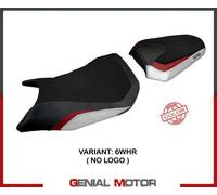 Rivestimento sella Toyama special Bianco-Rosso WHR T.I.Honda CB 750 Hornet 2023