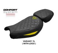 Rivestimento sella Xinyi Gia +logo Tpz TRIUMPH SCRAMBLER 400 X/XC 2024 2026 eD