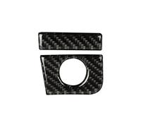 Rivestimento Telaio Della Interni Per Ford Per Mustang GT 2015-2021 Accessori Per Auto Interni In Fibra Di Carbonio Scatola Portaoggetti Per Auto Co-pilota Pannello Copertura Adesivi