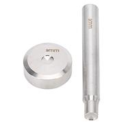 Rivet Setter in pelle, perforatore per rivetti, forte per bottoni a pressione, doppia presa
