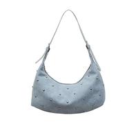 Rivet Stí· Borsa a tracolla da donna a tracolla Casual Dumpling di grande | Borsa per tutti i giorni dal design minimalista e alla , tracolla regolabile, ampio scomparto