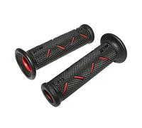 Rivettamento Maniglia Prorip on Road 717 Doppia densità Open End Nero/Rosso 122 mm (Coppia) (Strada)