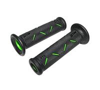 Rivettamento Maniglia Prorip on Road 717 Doppia densità Open End Nero-Verde 122 mm (Coppia) (Strada)