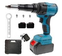 Rivettatrice a Batteria 98V 6Ah Motore Brushless per Rivetti ciechi Ø3,2-4,8mm