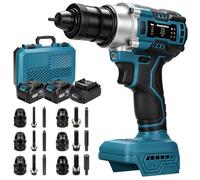 Rivettatrice a batteria con mandrini M4-M12, 20.000 N, senza spazzole, 4