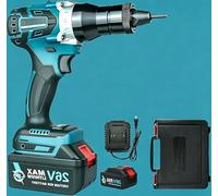 Rivettatrice a batteria Kit rivettatrice elettrica da 5200 mAh Utensile automatico per M3 M4 M5 M6 M8 M10 M12