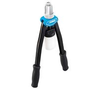 Rivettatrice doppia leva FERVI testina rotante cambio rapido rivetti 3,2 a 6,4
