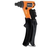 Beta Tools Rivettatrice 1741U Ultra Compatta con Regolazione dello Sforzo Arancione