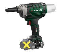 Rivettatrice brushless PARKSIDE PBNSG 20-Li A1 20 V SENZA BATTERIA con accessori
