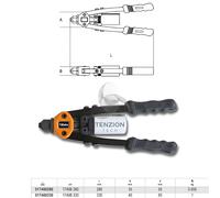 Rivettatrice di potenza Beta per rivetti 280 mm: ø 2,4÷4,8 mm 017400280