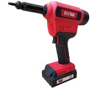 Rivettatrice elettrica a batteria professionale per rivetti in alluminio acciaio