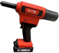 Rivettatrice elettrica a batteria professionale rivetti alluminio acciaio Rivit
