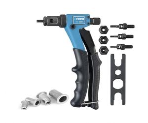 RIVETTATRICE FERVI PER INSERTI FILETTATI COMPLETA DI 200 INSERTI M3 M4 M5 M6