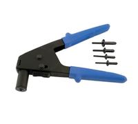 Laser Tools Lungo Reach Plastica Rivettatrice Con 40 Rivetti 5494
