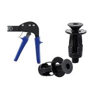 Rivettatrice M4 M5 M6 con kit di rivetti a brugola, a forma petalo, morsetti for pannelli, dadi ad espansione, viti, bulloni, inserti for per Inserti Filettati(Color 7,M4x16)
