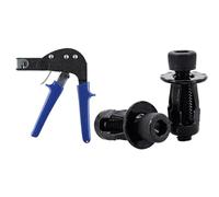 Rivettatrice M4 M5 M6 con kit di rivetti a brugola, a forma petalo, morsetti for pannelli, dadi ad espansione, viti, bulloni, inserti for per Inserti Filettati(Color 5,M6x20)