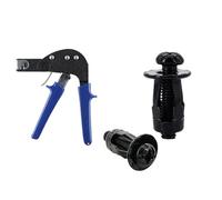 Rivettatrice M4 M5 M6 con kit di rivetti a brugola, a forma petalo, morsetti for pannelli, dadi ad espansione, viti, bulloni, inserti for per Inserti Filettati(Color 11,M4x16)