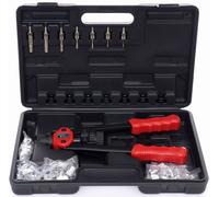 Rivettatrice manuale per dadi a rivetto, 110 pezzi. KD10556