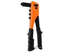 Rivettatrice Manuale Professionale in Acciaio | Impugnatura Ergonomica Antiscivolo con 4 Adattatori (2.4, 3.2, 4.0, 4.8 mm)