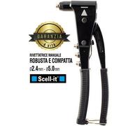 Rivettatrice manuale professionale rivetti strappo pinza rivettatura SCELL-IT EO