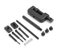 Rivettatrice per catena moto, 13 pezzi/set in lega di acciaio al cromo vanadio smontaggio splitter rivettatrice decatenatrice Rimuovi catena di distribuzione attrezzo per moto