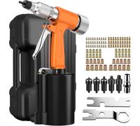 Rivettatrice Pneumatica Con 100Pz Inserti Filettati 1/4" Rivettatrice Ad Aria Pr