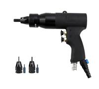 Rivettatrice pneumatica, kit di rivetti ciechi con funzione autobloccante e velocità regolabile per dadi