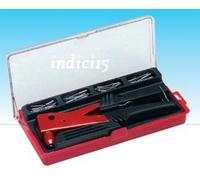 Rivettatrice SDX 4 manuale ugelli da 2,4 a 4,8 con 100 rivetti misti by SACTO
