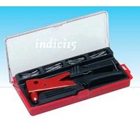 Rivettatrice SDX5 manuale ugelli da 2,4 a 4,8 con 100 rivetti misti by SACTO