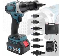 Rivettatrice senza spazzole M3-M12 con 2 velocità e svitamento automatico