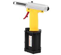 Rivettatrici pneumatiche, pistole per rivetti pneumatiche con corsa da 20 mm, strumento hardware di grado industriale per trapano elettrico con capacità del chiodo 2,4 mm (3/32 pollici) 3,2 mm (1/8 po