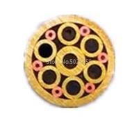 Rivetti a mosaico per manici di coltelli, Rivetto a mosaico, chiodo, tubo in acciaio, ottone, rame, 6 mm x 9 cm, multicolore, parti fai da te, 1 pezzo(No.14)