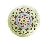 Rivetti a perno di mosaico con manico di coltello, Bulloni a perno a mosaico for manici e coltelli 6 mm x 90 in ottone acciaio inossidabile(Style 1)