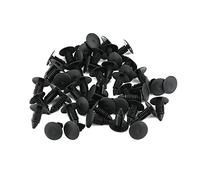 Rivetti A Pressione Per Fori 5-50Pcs Auto Plastica Vite Rivetti Pannello Fissaggio Porta Assetto Clip Pannello Rivetto Fermo Nero Auto Rivetti In Plastica Fastener Fissaggio Clip