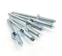 RIVETTI A STRAPPO IN ALLUMINIO CHIODO ACCIAIO D. 6 mm TESTA TONDA