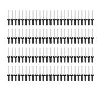 Rivetti A Testa Larga Da 100 Pezzi, Rivetti Di Fissaggio Per Porte E Finestre, Rivetti Ciechi In Alluminio Flangiato, Adatti Per L'Installazione Di Costruzioni E Navi.