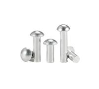 Rivetti a testa tonda in alluminio DIN660 - M2, M2.5, M3, M4, M5, M6, M8 - Elementi di fissaggio leggeri e resistenti alla corrosione(200 M3 x 10mm)