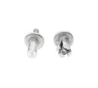 Rivetti ad espansione a martello a testa tonda in lega di alluminio | 10/30 Pz 5x7-13mm: Mobili Armadi(11mm,30Pcs)