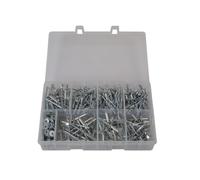 Rivetti Assortiti Popolari - 475 Pezzi - Connetti 31843 Nuovo