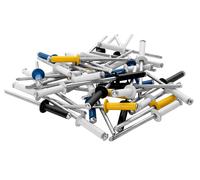 Rivetti Automotivi Rapidi 4.8 X 16Mm 4 Colori Blister Di 32 RPD5000404