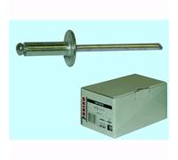 Rivetti Brixo Alluminio Testa Larga - Testa mm 14 - Ã˜ mm 4,8 - L. mm 12-500 Pz